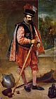 Diego Rodriguez De Silva Velazquez Canvas Paintings - The Buffoon Juan de Austria